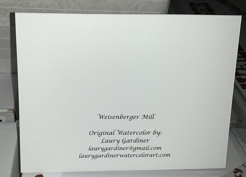 Weisenberger Mill Greeting Card