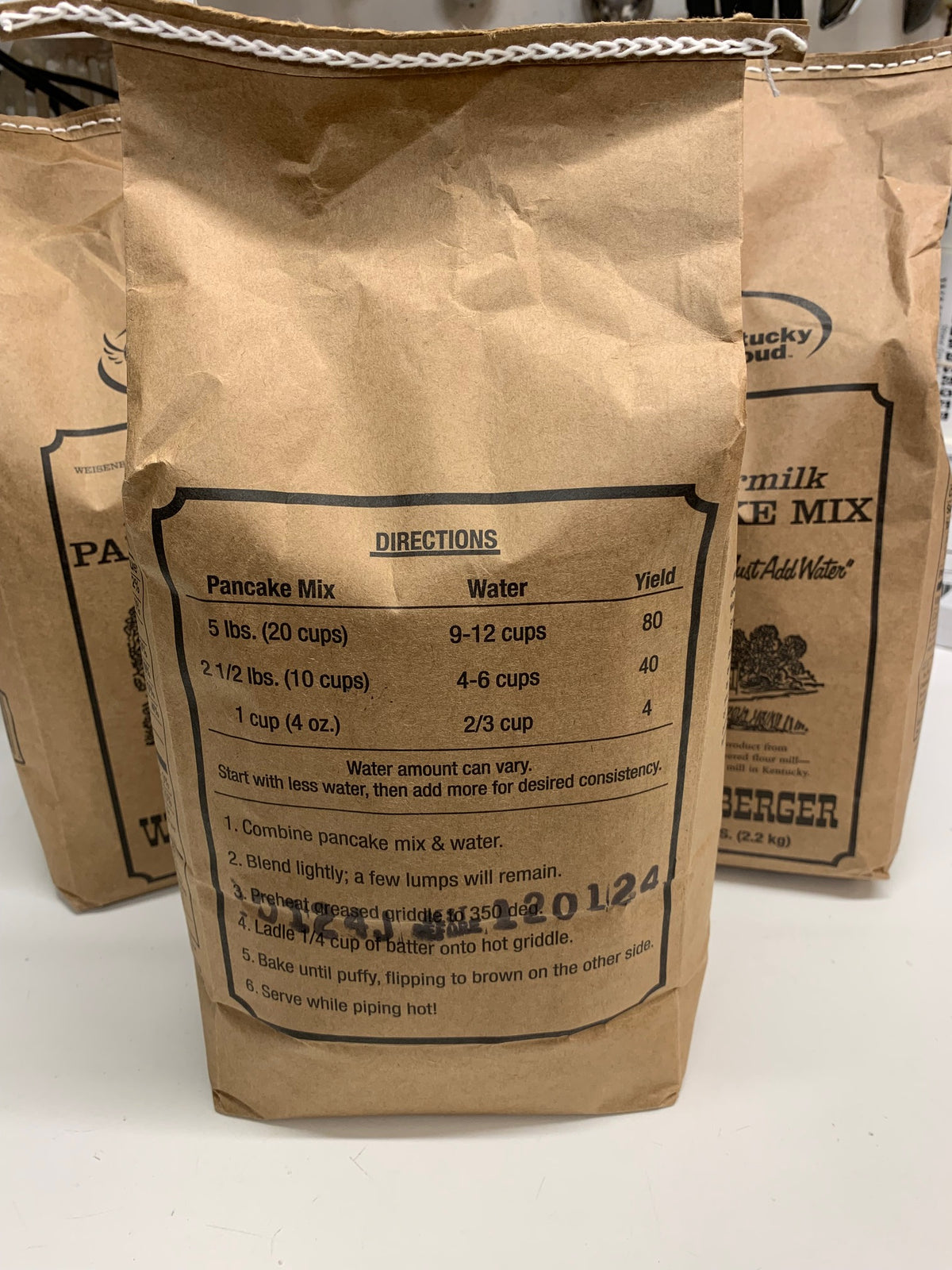 melted butter スワン BUTTERMILK PANCAKE MIX