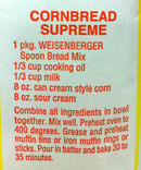 SPOON BREAD MIX